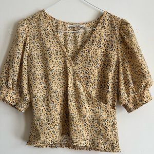Wrap blouse